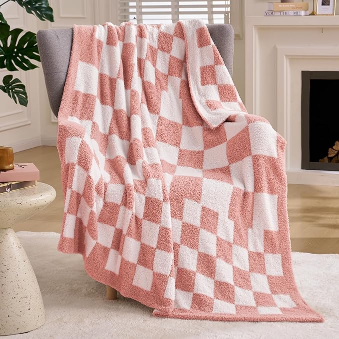 Joiedomi Throw Blanket for Couch, Cozy Cute Soft Throw Home Room Decor by Joiedomi