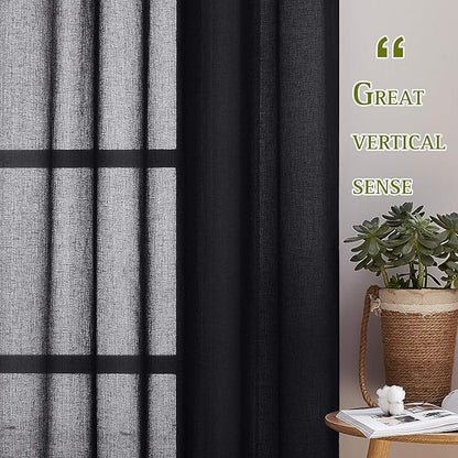 NICETOWN Semitransparent Sheer Curtains - Image 5