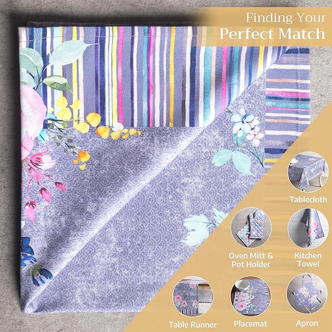 Maison d' Hermine Cloth Napkins Set of 4 100% Cotton Everyday Reusable Square - Image 5