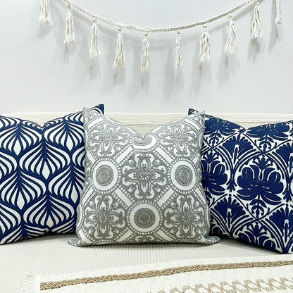 Slow Cow Embroidery Decorative Throw Pillow Cover Cushion Cover - Image 3