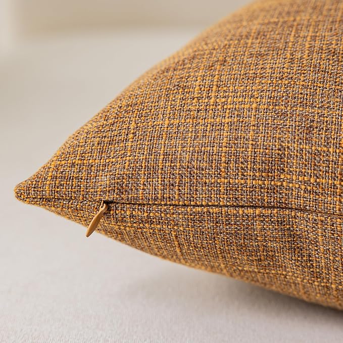 Kevin Textile Set of 2 Decorative Throw Cushion Covers Farmhouse Cushion Case - Image 2