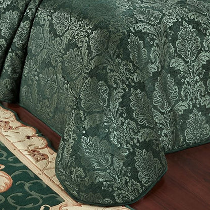 Touch of Class Camelot Luxury Bedding | Striking Emerald Green | Matte Satin - Image 4
