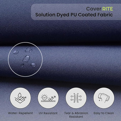 Covers & All CoverRite Rectangle High Back Chair Cushion, 600 Denier, Foam Seat - Image 4