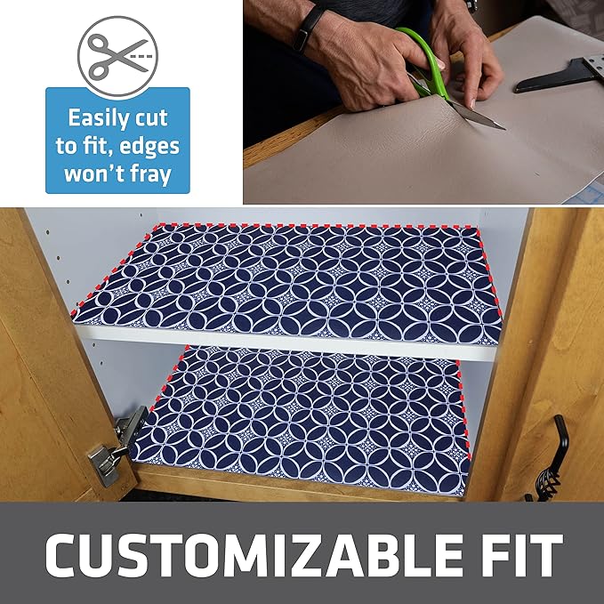 Drymate Premium Luxury Shelf & Drawer Liner, Thick Cushioned Fabric, - Image 4