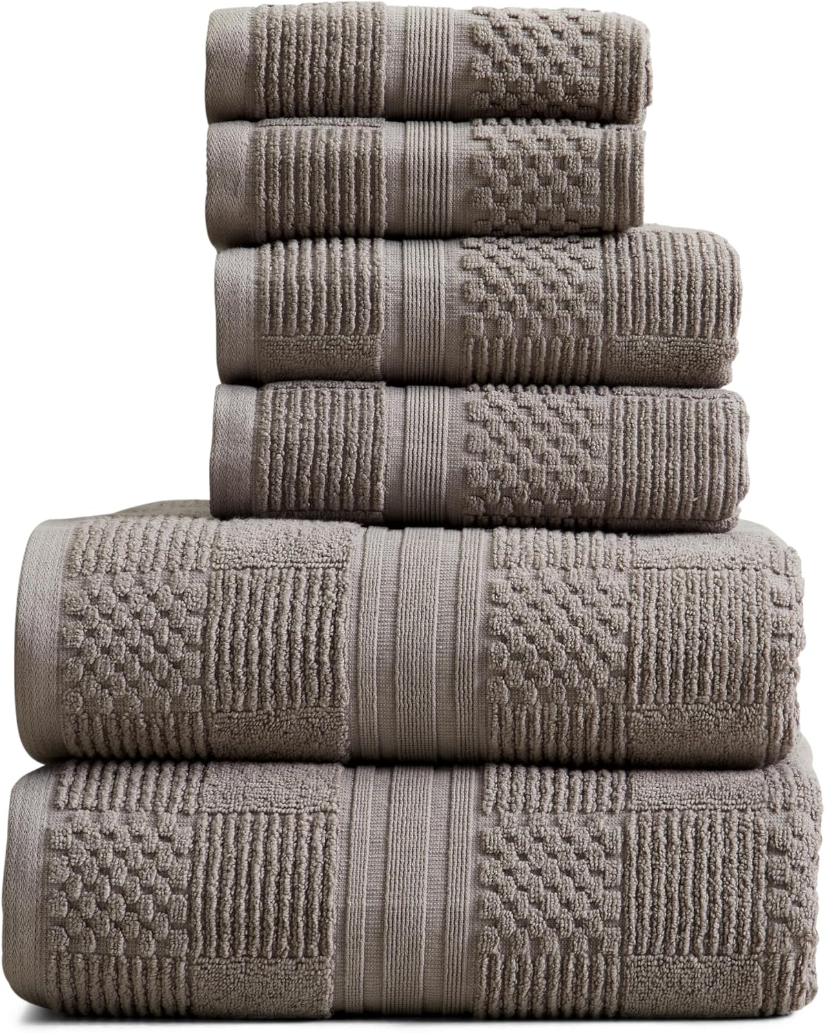 springtree home 100% cotton bath towel set |, main product view