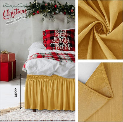 Biscaynebay Wrap Around Bed Skirts - Image 3