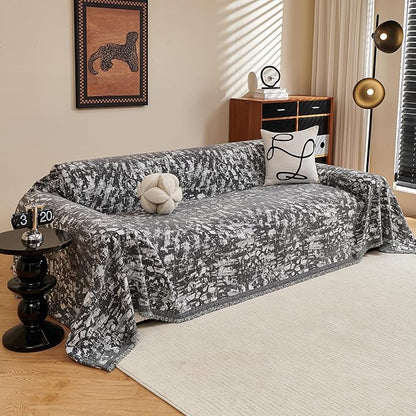 MYSKY HOME Couch Covers for 3 Cushion Couch Sofa, Chenille L Shape Sectional - Image 2