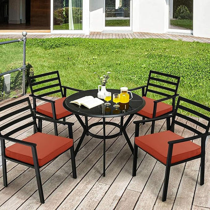 Outdoor Chair Cushions 16 x 17 Inch, Waterproof Patio Chair Cushions - Image 6