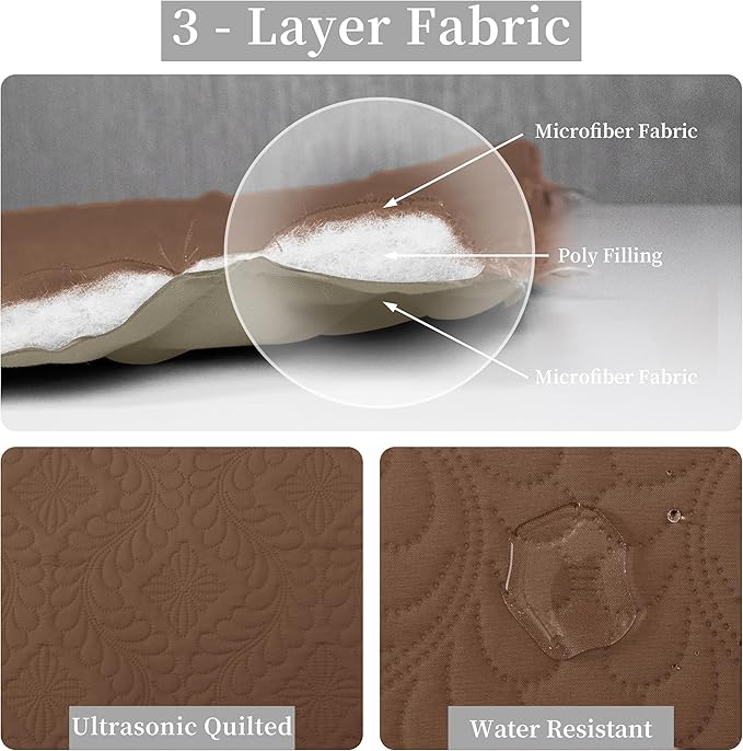 Easy-Going King Size Reversible Quilt Set - Image 5