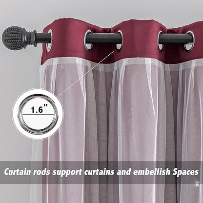 indistar Star Cutout Kids Window Blackout Curtains - Image 4