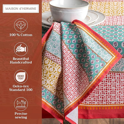 Maison d' Hermine Cloth Napkins Set of 4 100% Cotton Everyday Reusable Square - Image 2