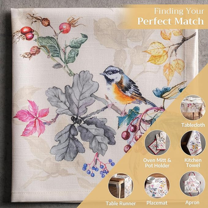 Maison d' Hermine Cloth Napkins Set of 4 100% Cotton - Image 5