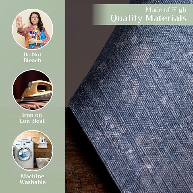 Maison d' Hermine Kitchen Towels Set of 3 100% Cotton 20" x 27.5" Reusable - Image 3