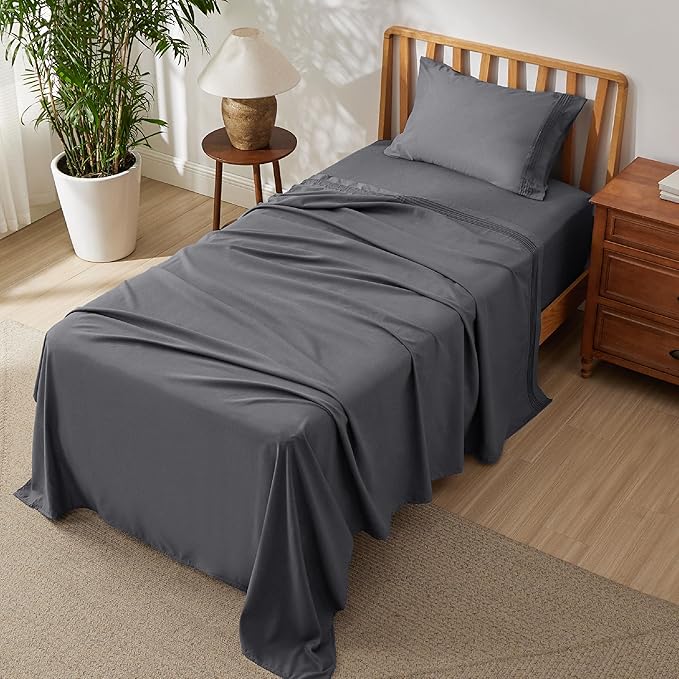 Bedsure Deep Pocket Twin Sheets Set - Image 7