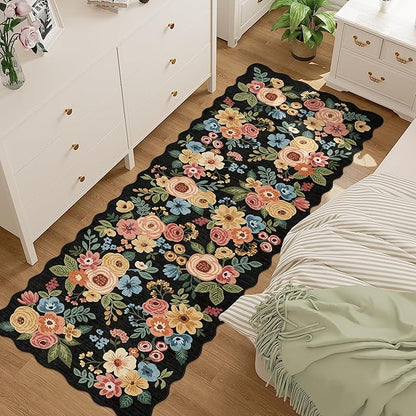 DUKINO 2x10 Runner Rug for Hallway, Washable Kitchen Rug - Image 7
