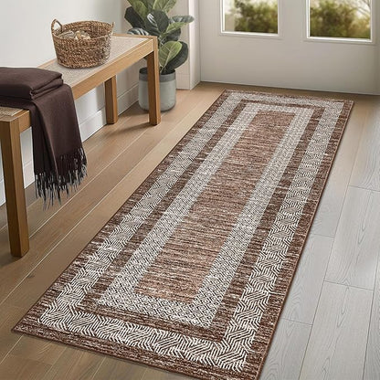 GarveeHome Washable Runner Rug 2x6 Modern Hallway Rug Non Slip Entryway Runner by GarveeHome
