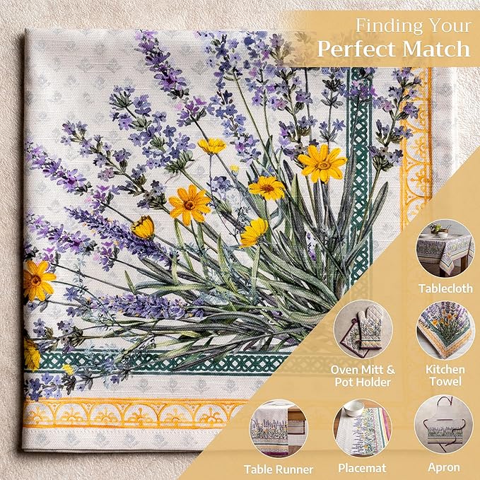 Maison d' Hermine Cloth Napkins Set of 4 100% Cotton Everyday Reusable Square - Image 5