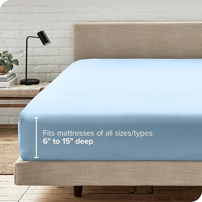 Bare Home Fitted Bottom Sheet Full XL Size - Image 6