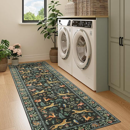 DUKINO Runner Rug, 2x7 Washable Kitchen Rugs - Image 5