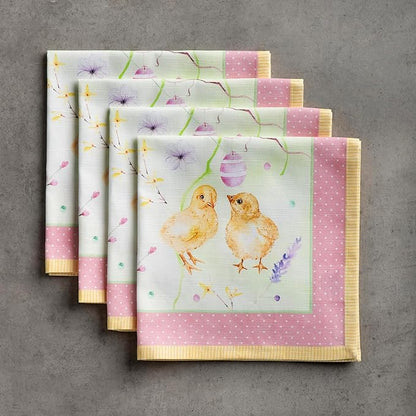 Maison d' Hermine Cloth Napkins Set of 4 100% Cotton Everyday Reusable Square - Image 9