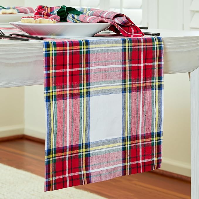 Solino Home Linen Table Runner 36 Inches - Image 2