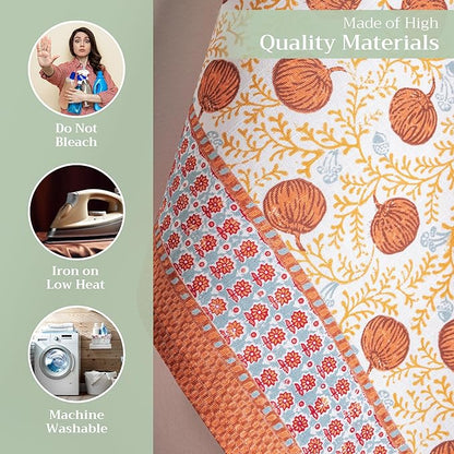 Maison d' Hermine Kitchen Towels Set of 3 100% Cotton 20" x 27.5" Reusable - Image 3