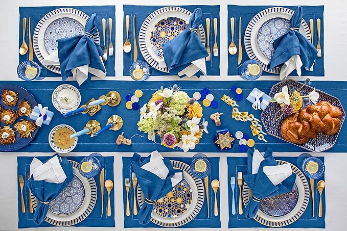 Solino Home Linen Table Runner 108 Inches Long - Image 9