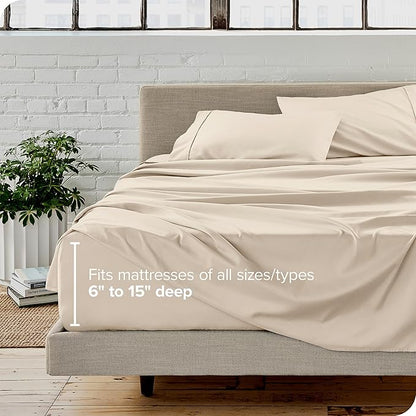 Bare Home Full XL Sheet Set - Image 5