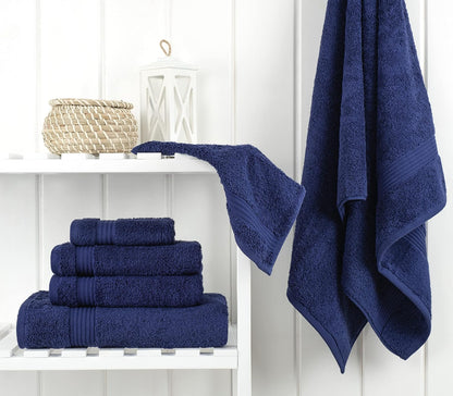 cotton paradise 100% cotton turkish towel set, soft, close-up detail