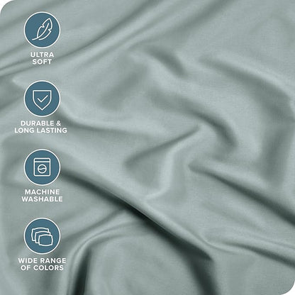 Bare Home Fitted Bottom Sheet Queen Size - Image 2