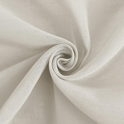 NICETOWN Textured Linen Sheer Curtains - Image 7