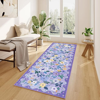 DUKINO Runner Rug, 2x10 Kitchen Hallway Carpet, Washable - Image 2