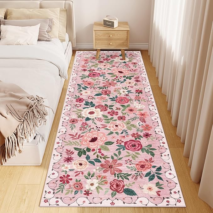 DUKINO 2x10 Kitchen Runner Rug for Hallway, Washable Runner Rug - Image 5