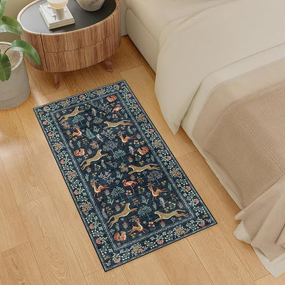 DUKINO 2x4 Rug for Hallway, Washable Kitchen Runner Rug - Image 3