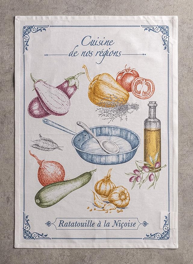 Maison d' Hermine Kitchen Towels Set of 3 100% Cotton 27.50" x 20" Reusable - Image 2