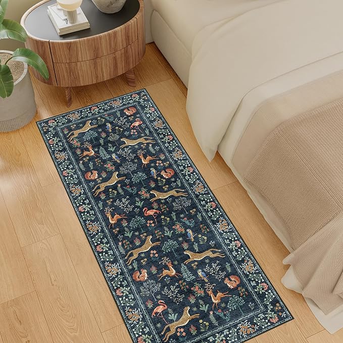 DUKINO 2x5 Rug for Hallway, Washable Kitchen Runner Rug - Image 3