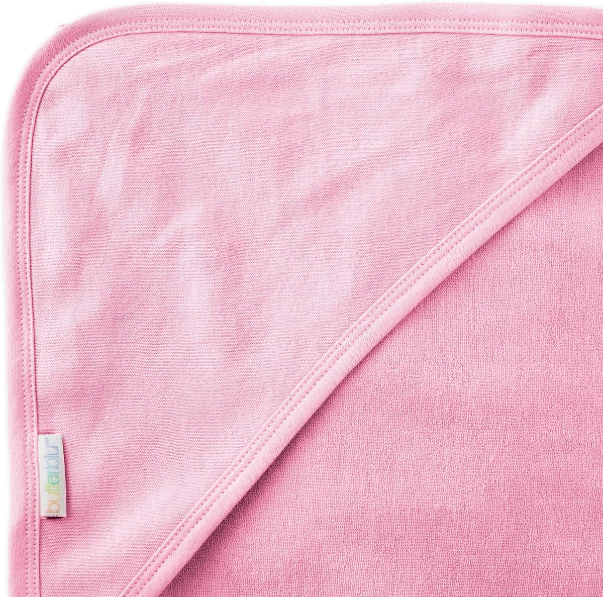 butterblu harper - 100% organic cotton hooded towels on a desk or shelf