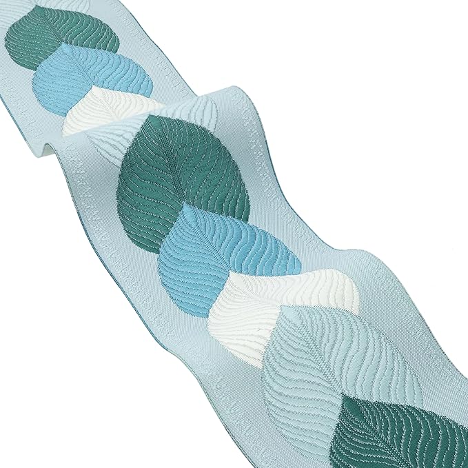 AIETSYEI Boho Jacquard Ribbon Floral Ribbon 2.8 Inch Wide Embroidery Jacquard by AIETSYEI