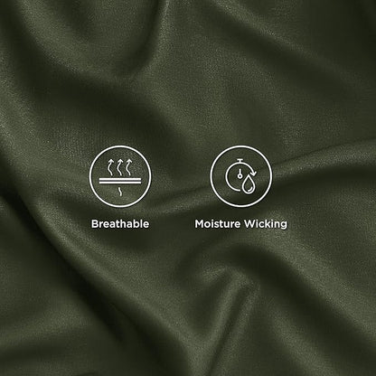 Bedsure Cooling Sheets Twin, Rayon Derived from Bamboo, Breathable & Soft Twin - Image 4