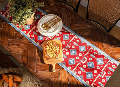 13×72 Inch Table Runner, Retro-Luxury Tassels Series - Image 3
