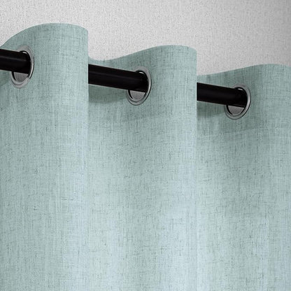 Light Green Curtains 84 Inch Length - Image 6