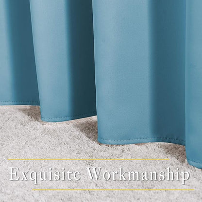 NICETOWN Teal Blue Out Curtains - Image 6
