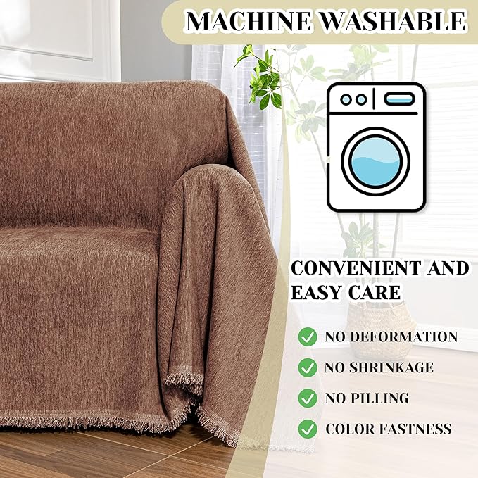 MEETSKY Sofa Covers Armchair Single Couch Cover - Image 3