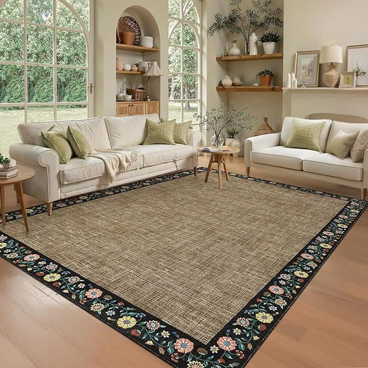 GarveeHome 10x13 Machine Washable Rugs by GarveeHome