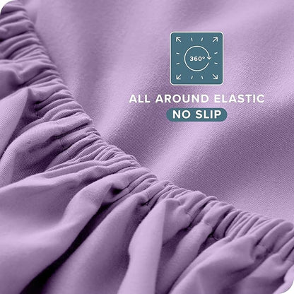 Bare Home Split Head Flex King Sheet Set - Image 7