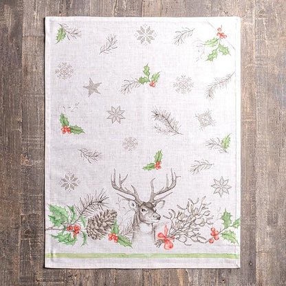 Maison d' Hermine Kitchen Towels Set of 3 100% Cotton 20" x 27.5" Reusable - Image 8