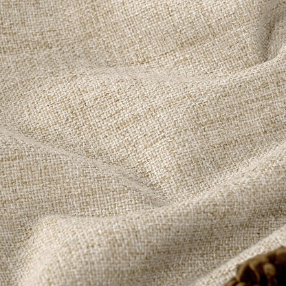 lajode linen blackout curtains 63 inches long, side view