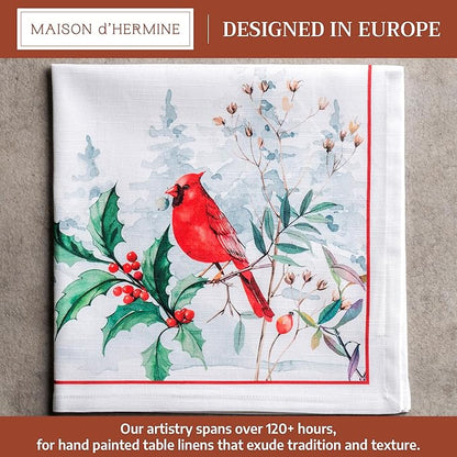 Maison d' Hermine Cloth Napkins Set of 4 100% Cotton - Image 2