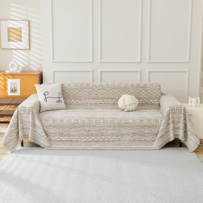 MEETSKY Boho Couch Cover Sofa Slipcover - Image 2