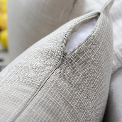 Kevin Textile Simple Linen Pillow Covers Nordic Stars Soft Cushion Case - Image 2